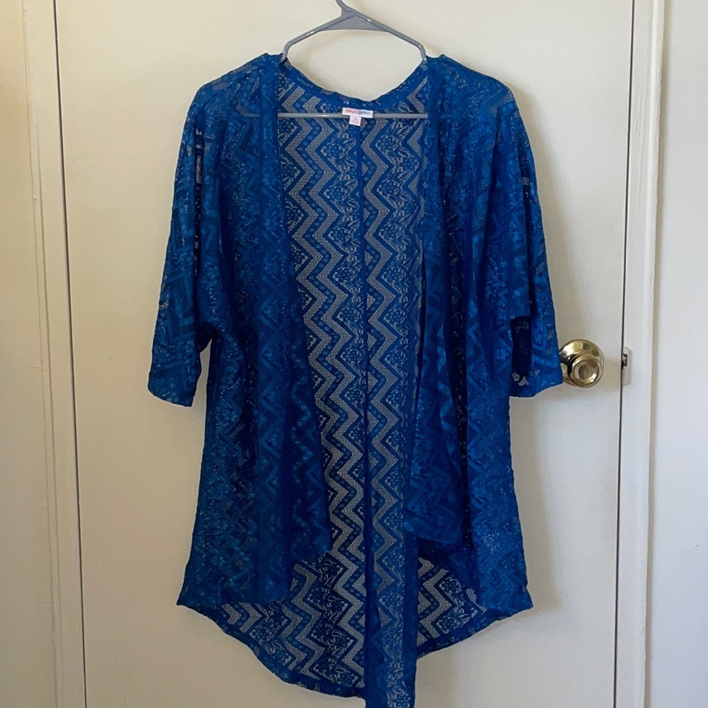 Small blue lularoe Lindsay
